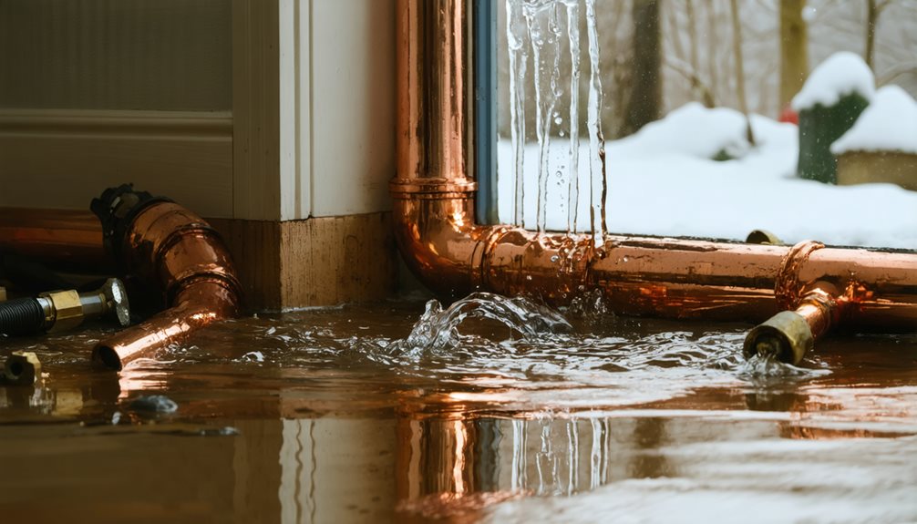 burst pipe emergency response