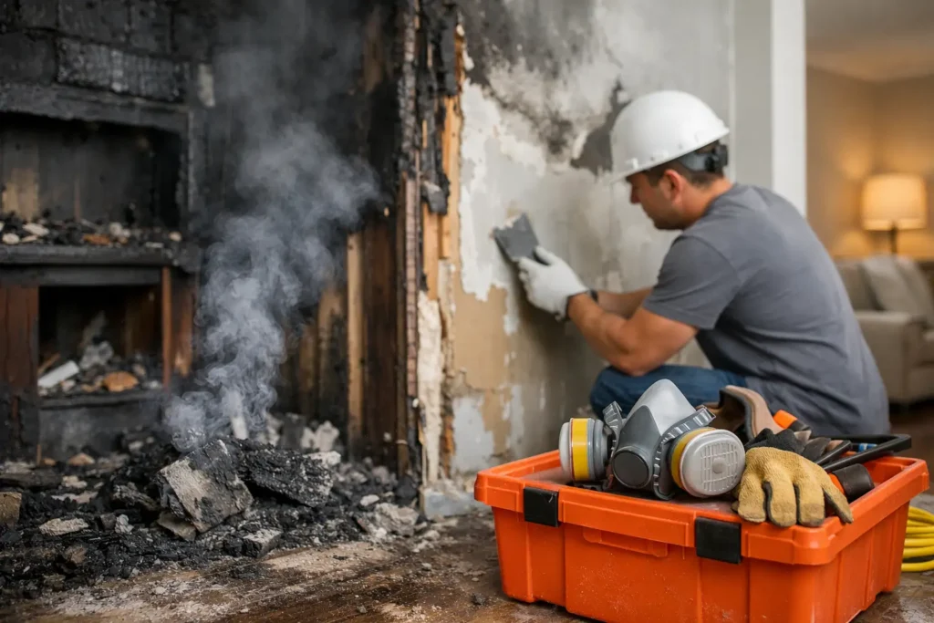 Fire and Smoke Damage Repair at Home