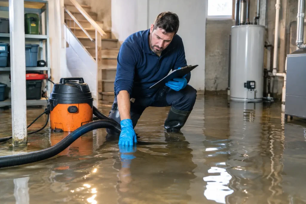 Flooded Basement Checklist for the First 24 Hours