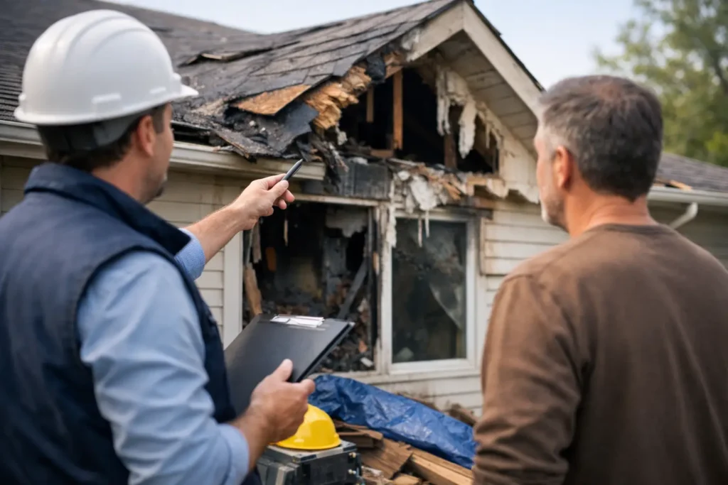 Insurance Claim Contractor for Home Damage