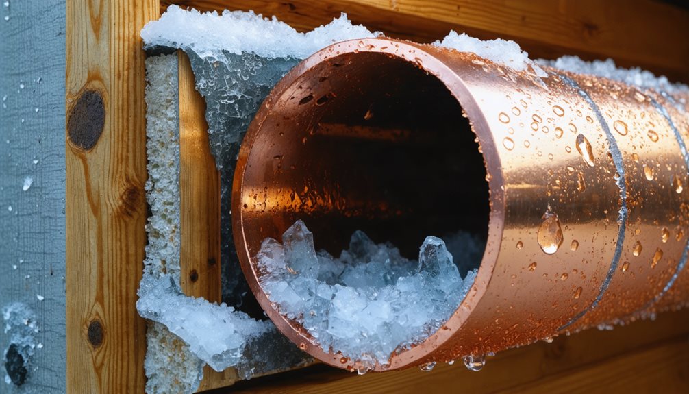 preventing frozen pipe bursts