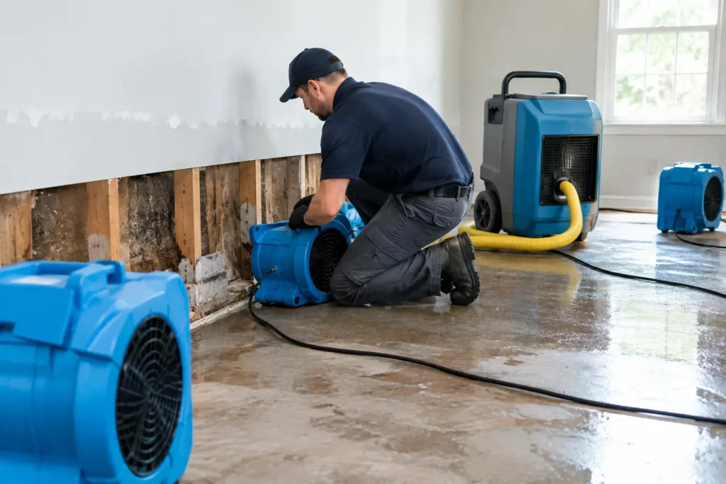 Structural Drying After Water Damage Explained